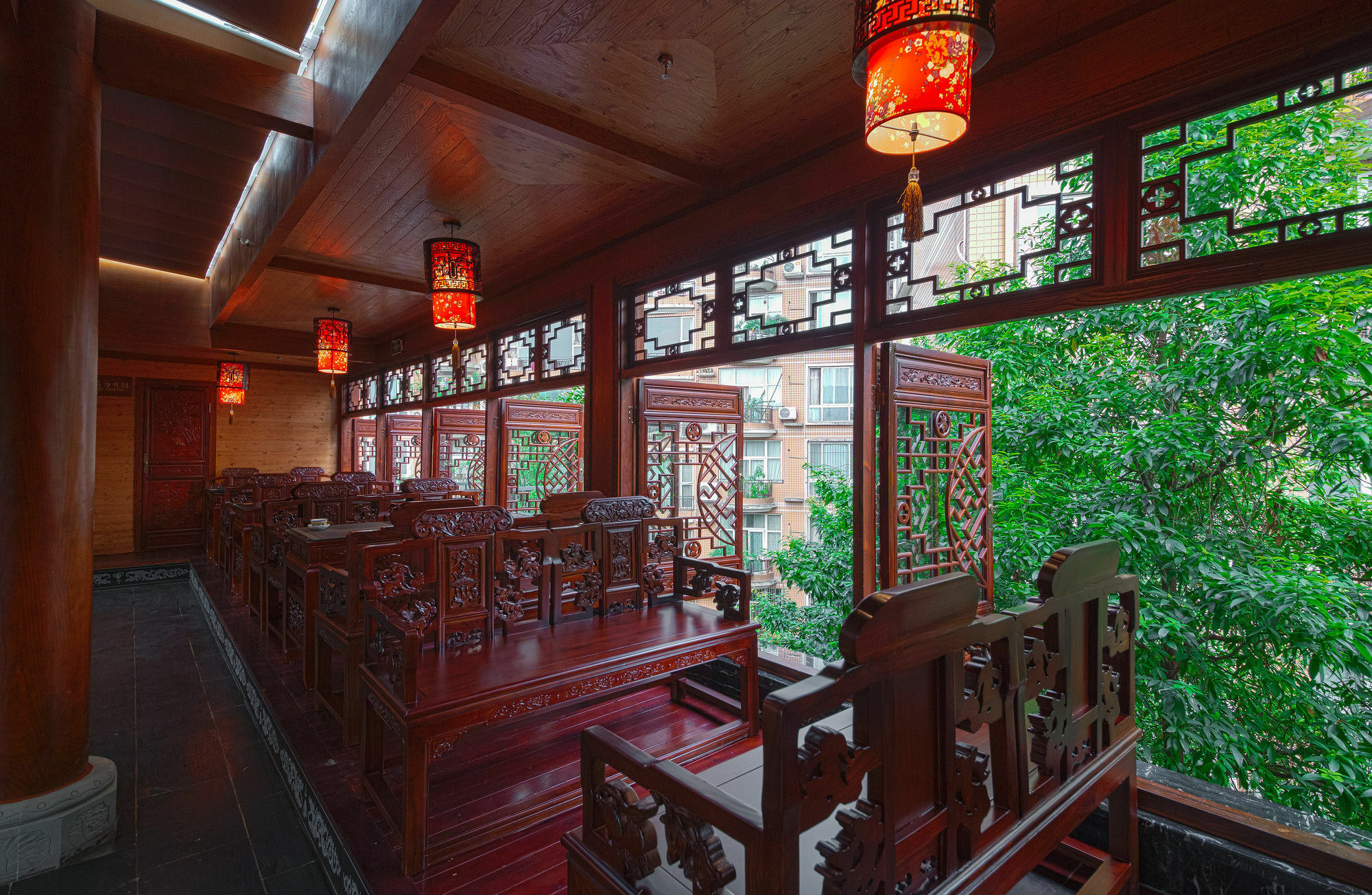Han Dynasty Boutique Hotel Chengdu Esterno foto